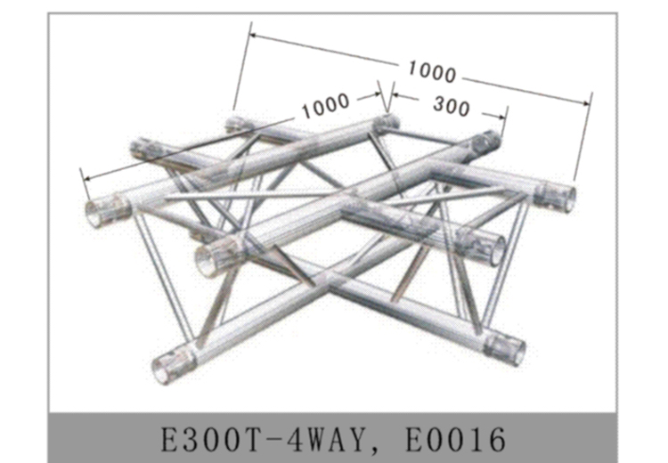 Accessory-junction-clamp-E300T-4WAY E0016