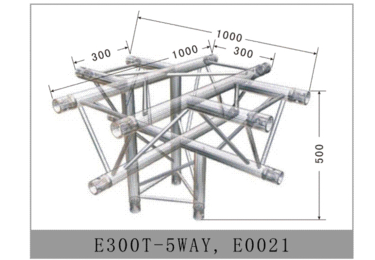 Accessory-junction-clamp-E300T-5WAY E0021