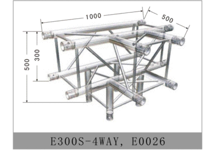 Accessory-junction-clamp-E300S-4WAY E0026