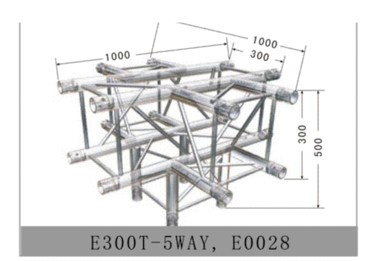 Accessory-junction-clamp-E300T-5WAY E0028